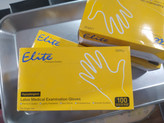 دستکش لاتکس کم پودر الیت Elite - امکان خرید به صورت اقساطی