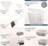 سرویس جهیزیه لیمون ۴۷ پارچه طرح بافت کد 2298 - امکان خرید به صورت اقساطی