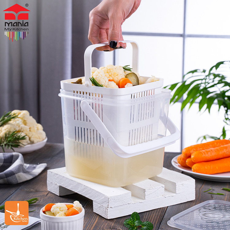 ظرف نگهدارنده ترشیجات و لبنیات مانیا - امکان خرید به صورت اقساطی