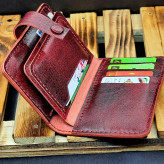 کیف جا کارتی چرم طبیعی مدل j108 - امکان خرید به صورت اقساطی