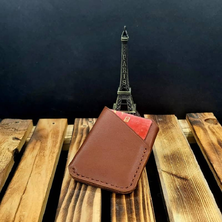 کیف جا کارتی چرم طبیعی اقتصادی j105 - امکان خرید به صورت اقساطی