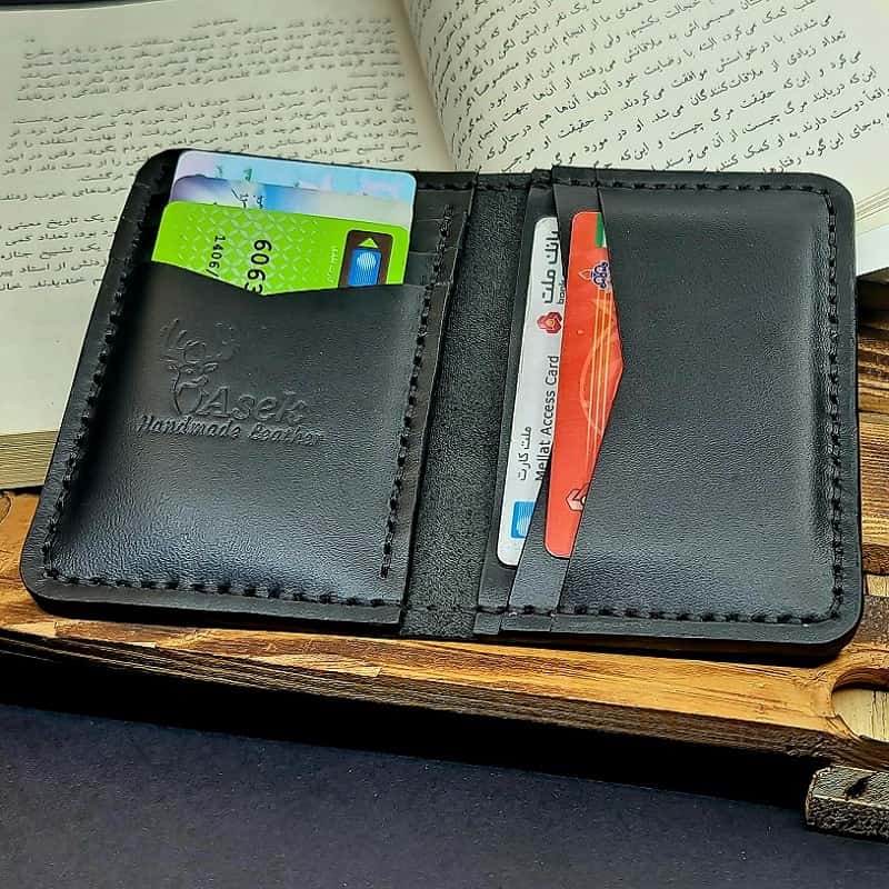 کیف جاکارتی چرم طبیعی مدل j102 - امکان خرید به صورت اقساطی