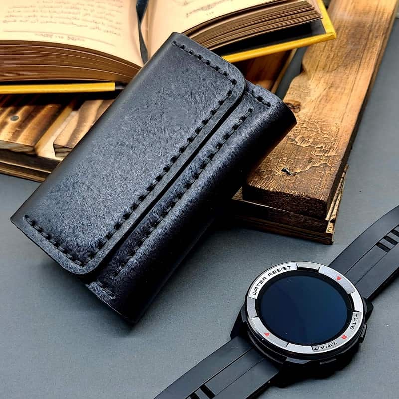 کیف جاکارتی چرم طبیعی دست دوزمدل j101 - امکان خرید به صورت اقساطی