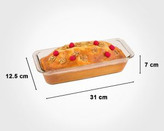 تابه مستطیل1.7لیتر لیمون-امکان خرید اقساطی