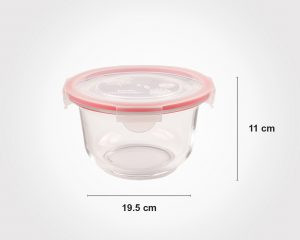 ظرف شیشه ایگرد دربدار1.2 لیتری لیمون-خرید به صورت اقساطی