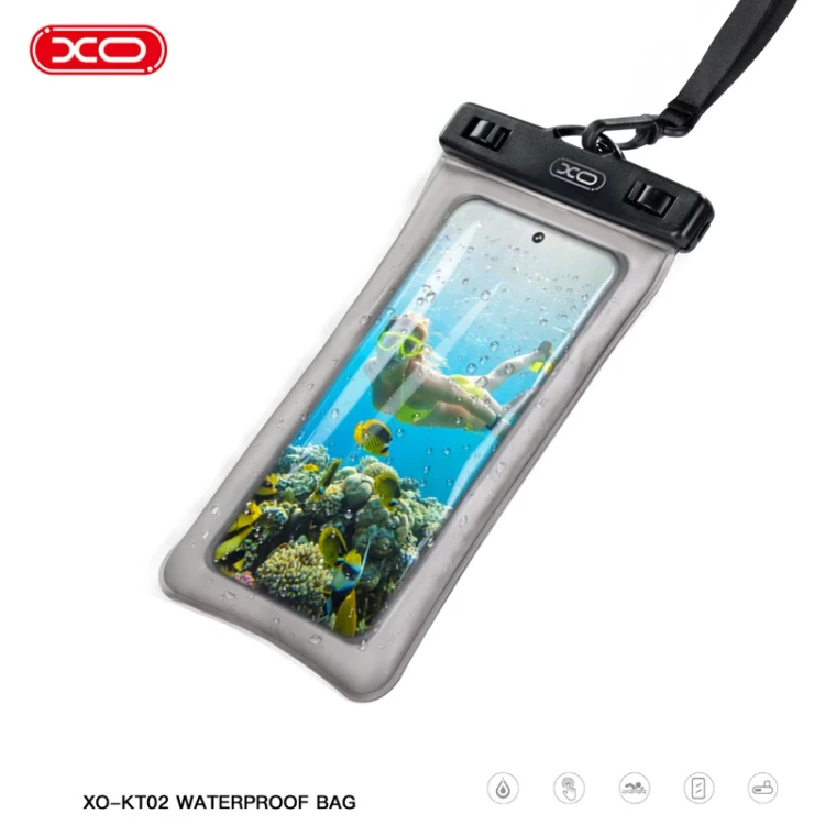 کاور ضد آب ایکس او مدل XO-KT02 مناسب برای گوشی موبایل سایز 7 اینج-امکان خرید به صورت اقساطی