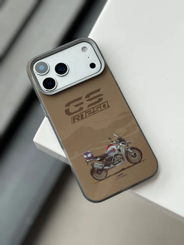قاب گوشی carbon lens طرح موتور GS1250 مناسب گوشی سامسونگ a10s- امکان خرید اقساطی