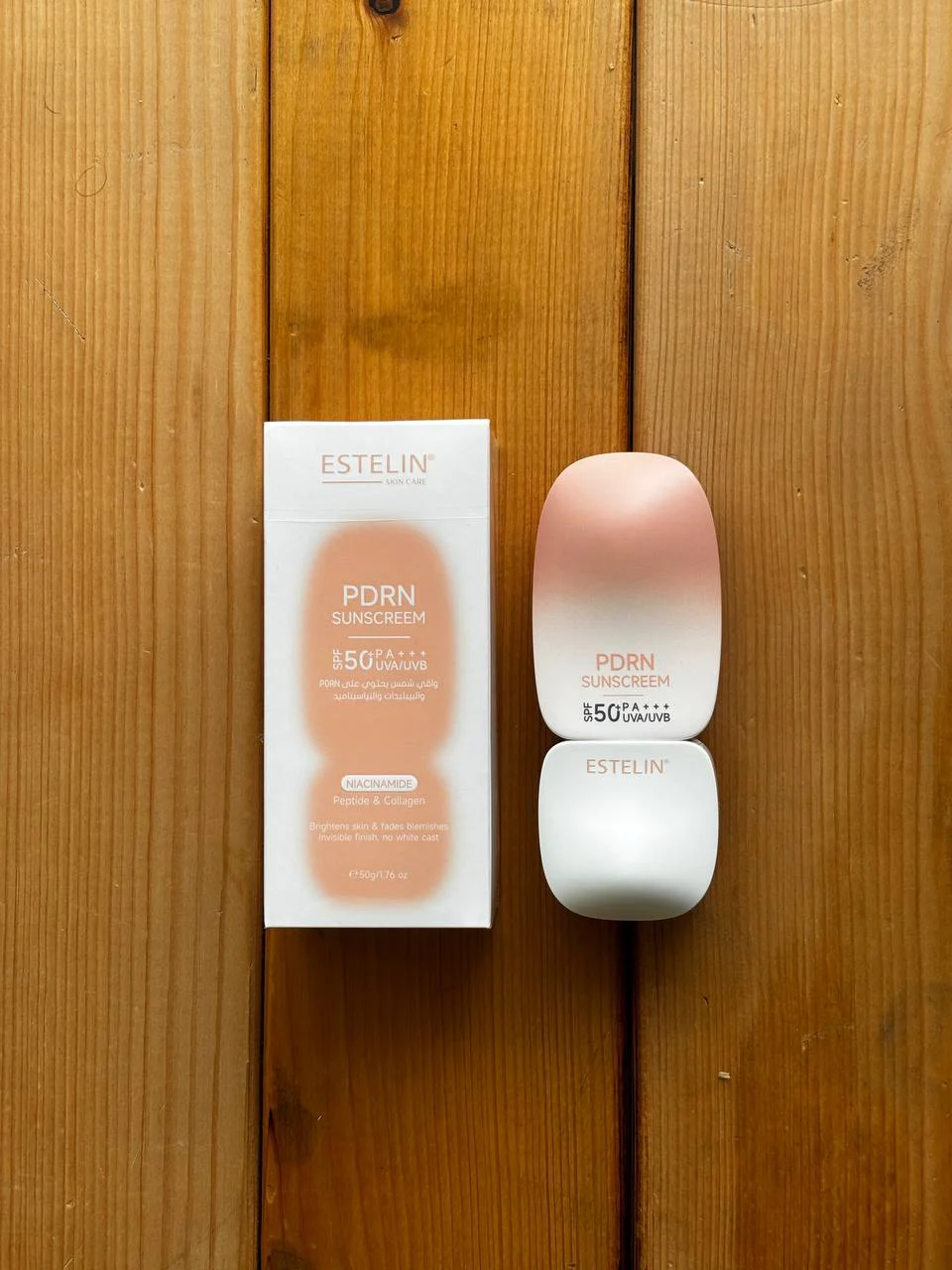 کرم ضد آفتاب بی رنگ PDRN استلین SPF50 | بدون سفیدک- امکان خرید به صورت اقساطی