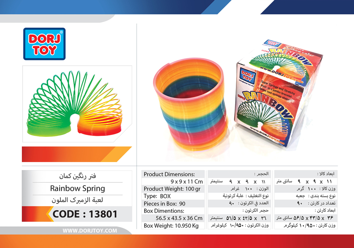 فنر رنگین کمان