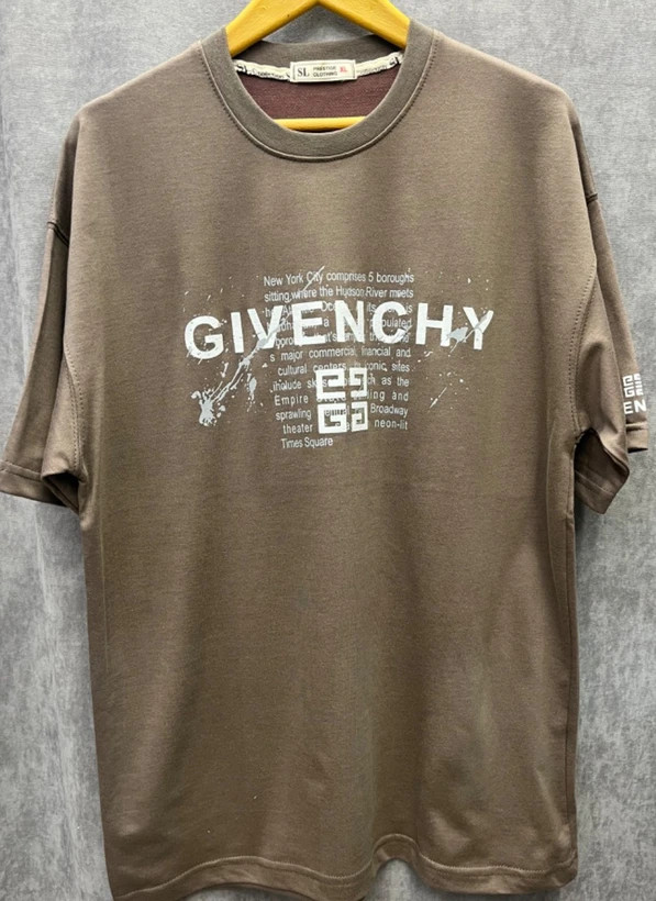 تیشرت قواره باکسی | پارچه دورس دونخ پنبه خنک| GIVENCHY-امکان خرید به صورت اقساطی